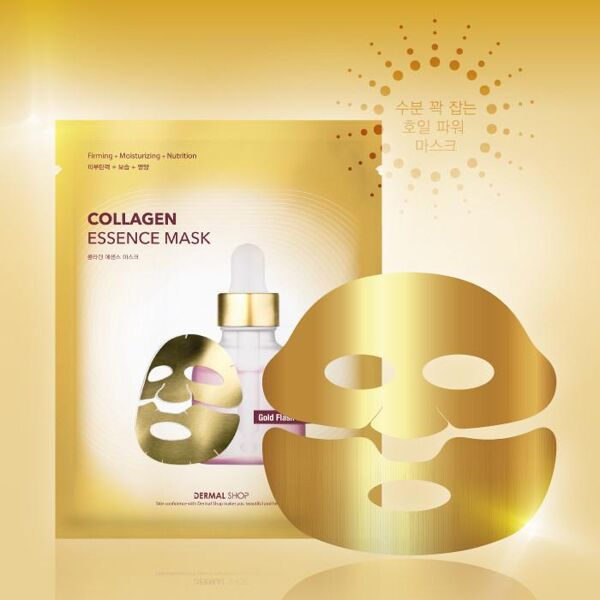 Dermal Shop Collagen Essence Gold Foil Face Mask