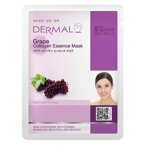 Dermal Korea Grape Collagen Essence Sheet Face Mask
