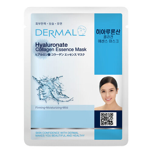Dermal Korea Hyaluronate Collagen Essence Sheet Face Mask