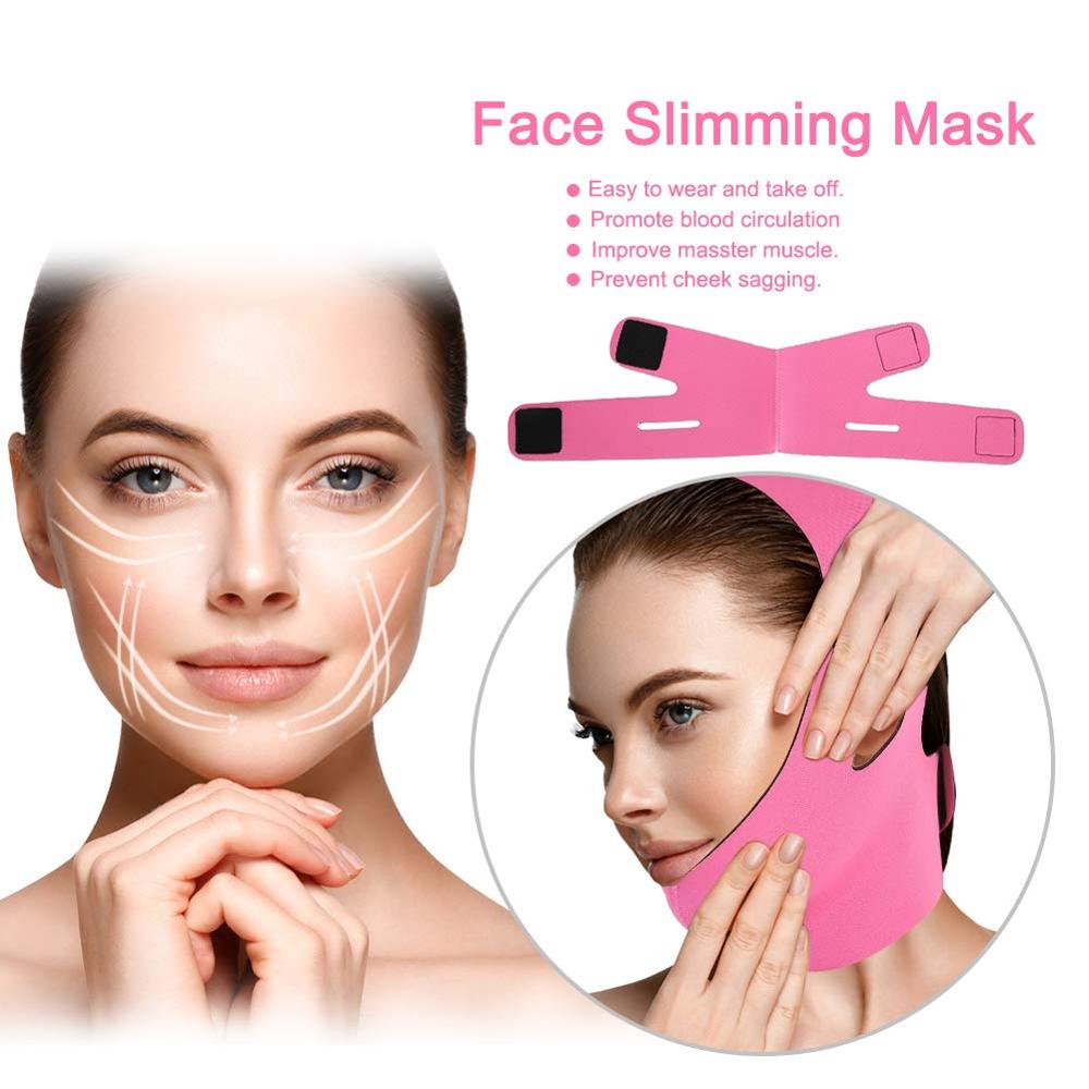 Face Lift slimming belt with double Chin Skin Strap - Dermal Shop ...