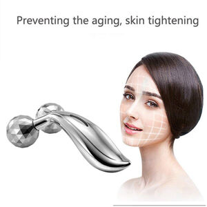24K Golden 3D V Shape Face Lift Massager Facial Fat Wrinkle Reduction -  Dermal Shop International Skin Health Cosmetics Products