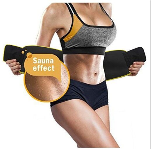 Waist Trainer Sauna Sweat Workout Shaper Sport Slimming Girdle Belt Waist Trimmer for Women Weight Loss 