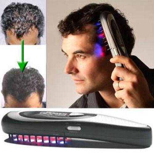Laser Hair Regrowth Vibrator Scalp Massager Comb | Buy at Dermal Shop