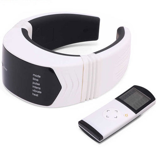 Wireless Remote Control Electric Pulse Neck Massager Health Care