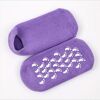 Comfortable foot care spa silicone gel socks