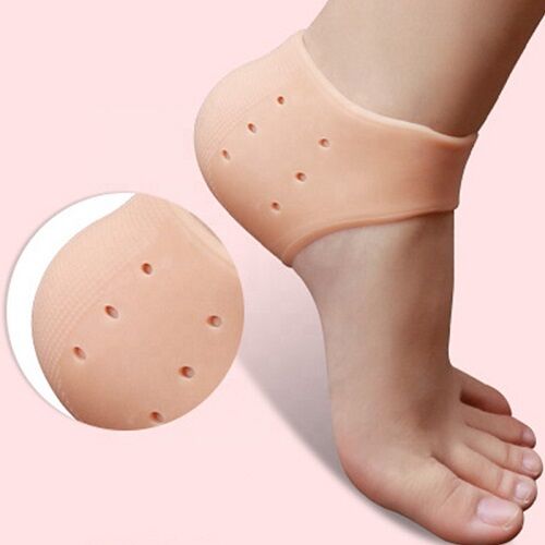 Cushion Heel Protector Moisturizing Silicone Gel Heel Socks