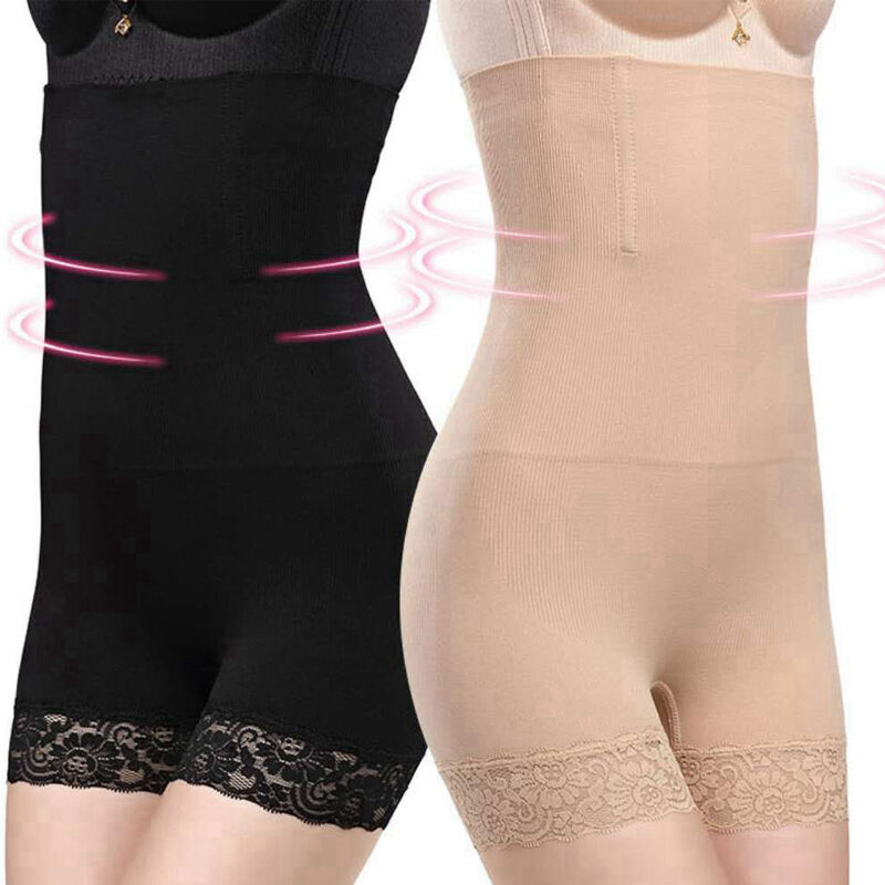 Womens Hot Thermo Body Shaper Pants For Workout High Waist Tummy Control
