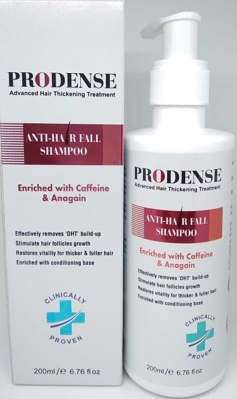 PRODENSE Anti-Hair Fall Shampoo - Dermal Shop International Skin Health  Cosmetics Products